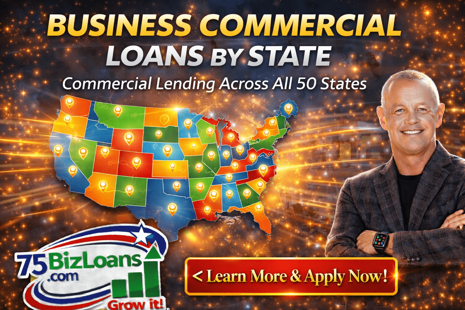 Business Commercial Loans by State commercial lending available across all 50 states for small business financing