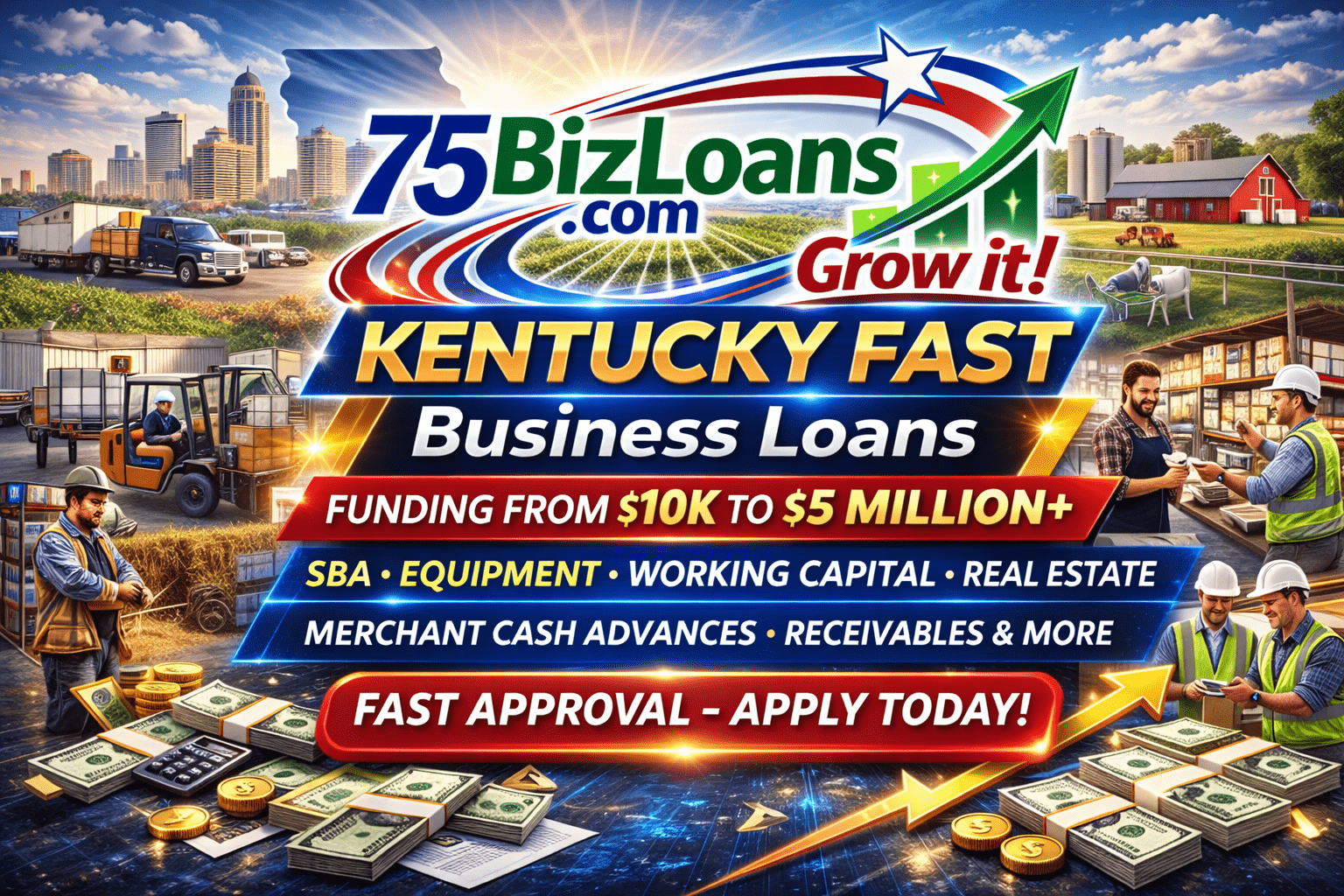 Kentucky Business Loans commercial financing for Kentucky businesses