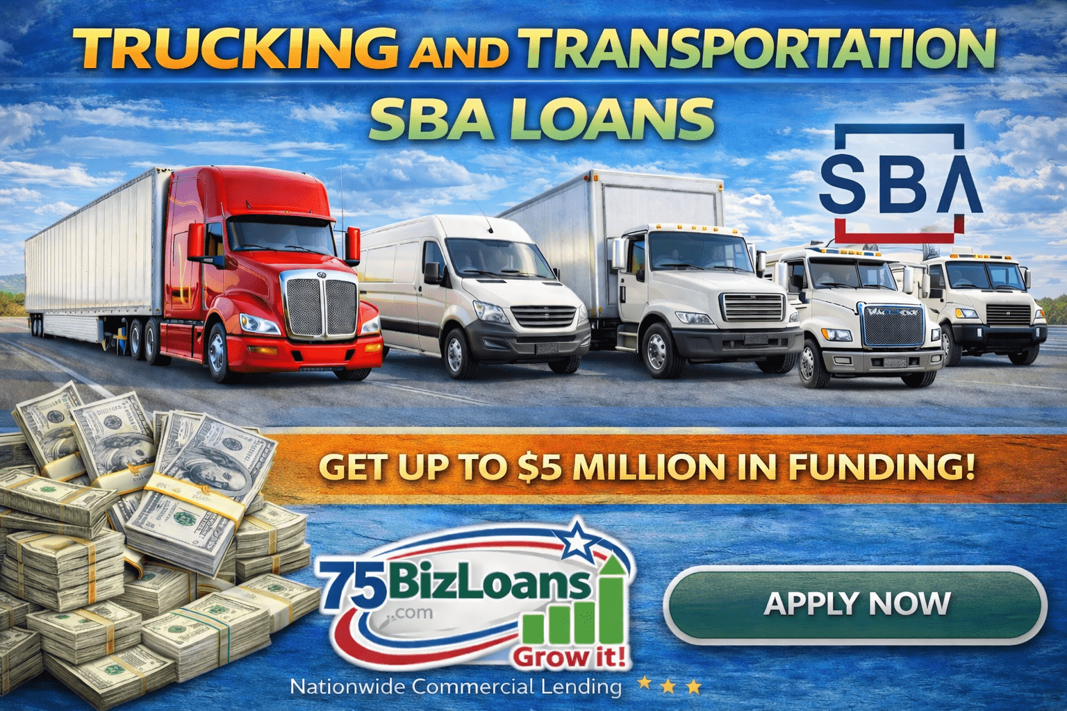 Trucking and Transportation SBA Loans