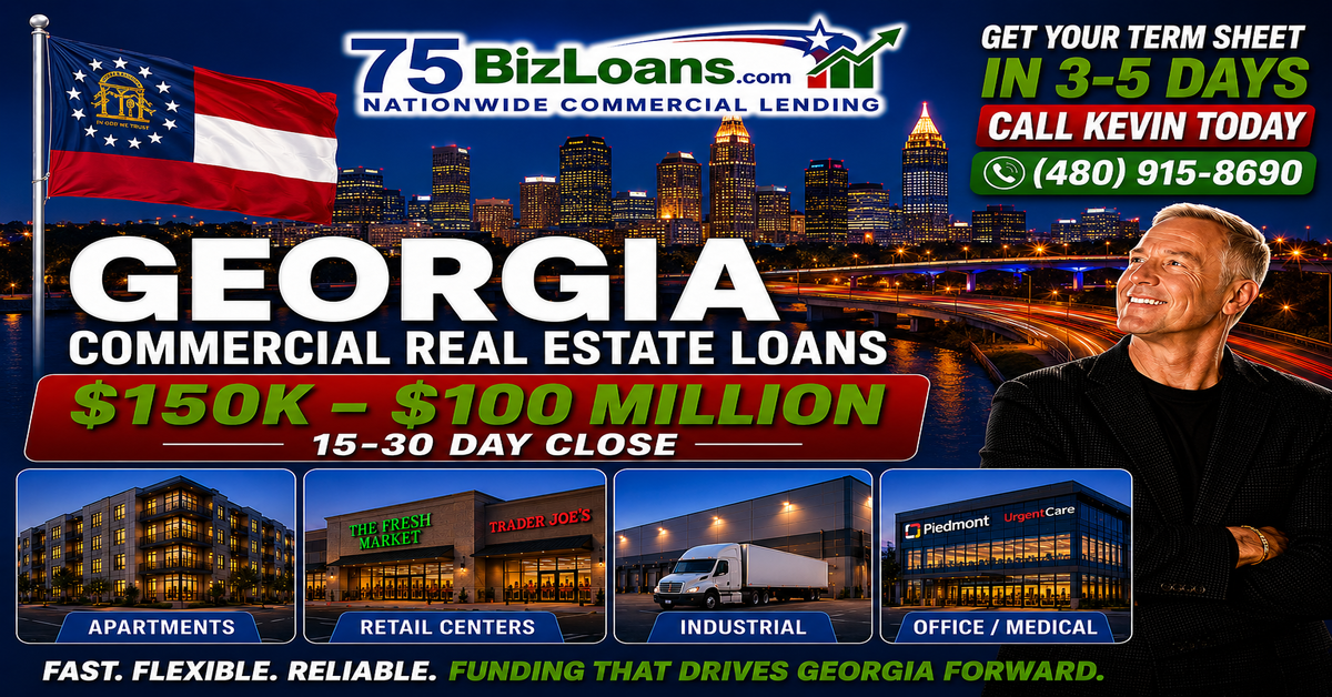Georgia commercial real estate loans banner