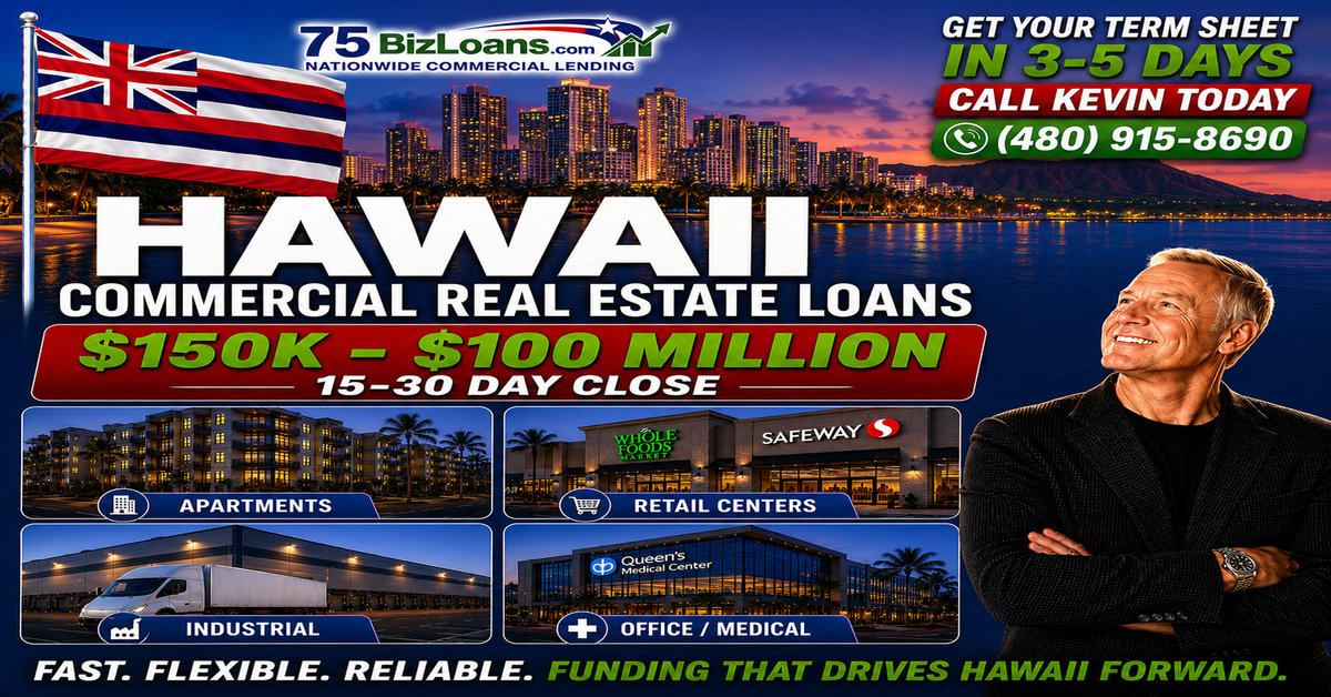 Hawaii commercial real estate loans banner