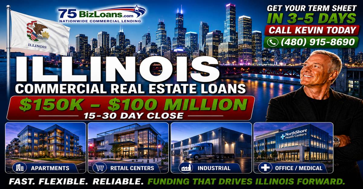 Illinois commercial real estate loans banner