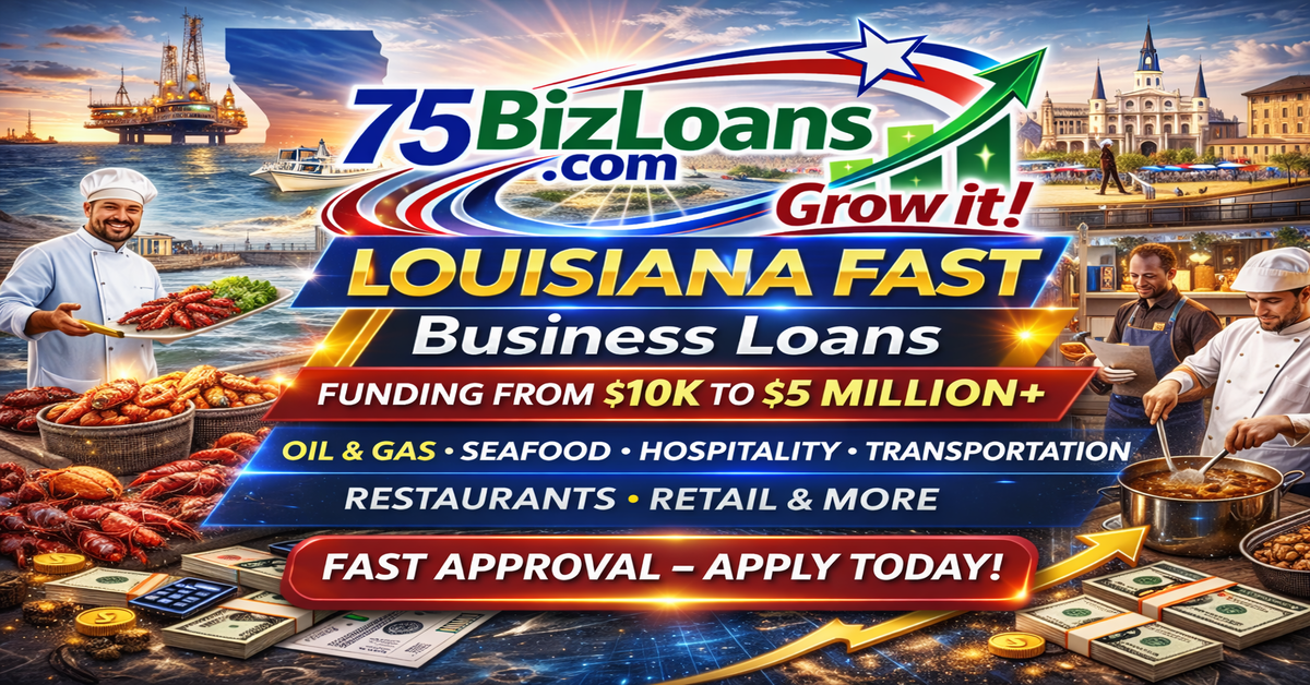 Louisiana business loans for petrochemical, maritime and port companies in New Orleans and Baton Rouge