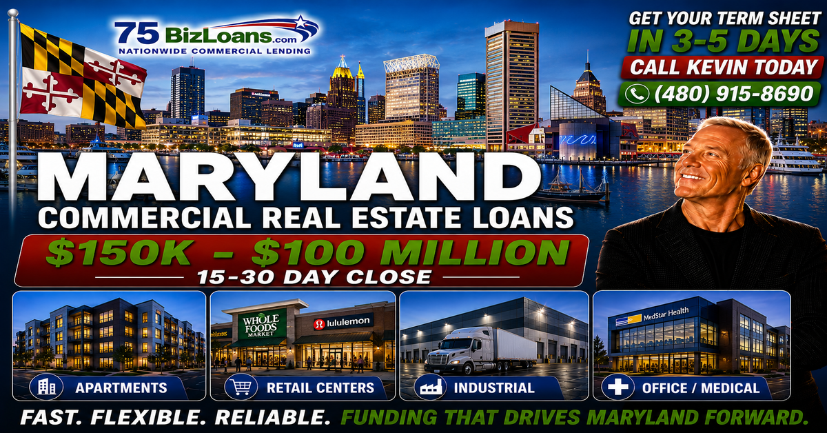 maryland commercial real estate loans banner
