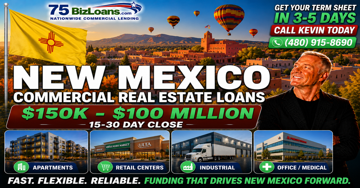 New Mexico commercial real estate loans banner