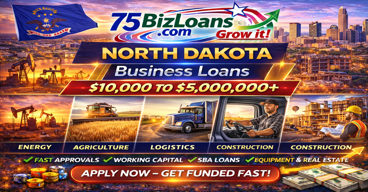 North Dakota business loans for Bakken oil, agriculture and energy firms in Fargo and Bismarck