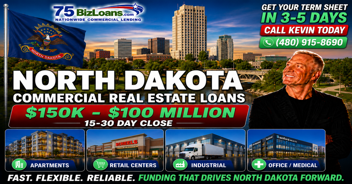 North Dakota commercial real estate loans banner