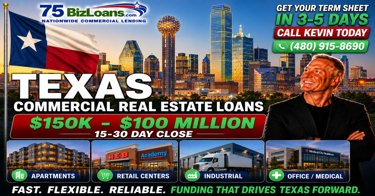 Texas commercial real estate loans banner