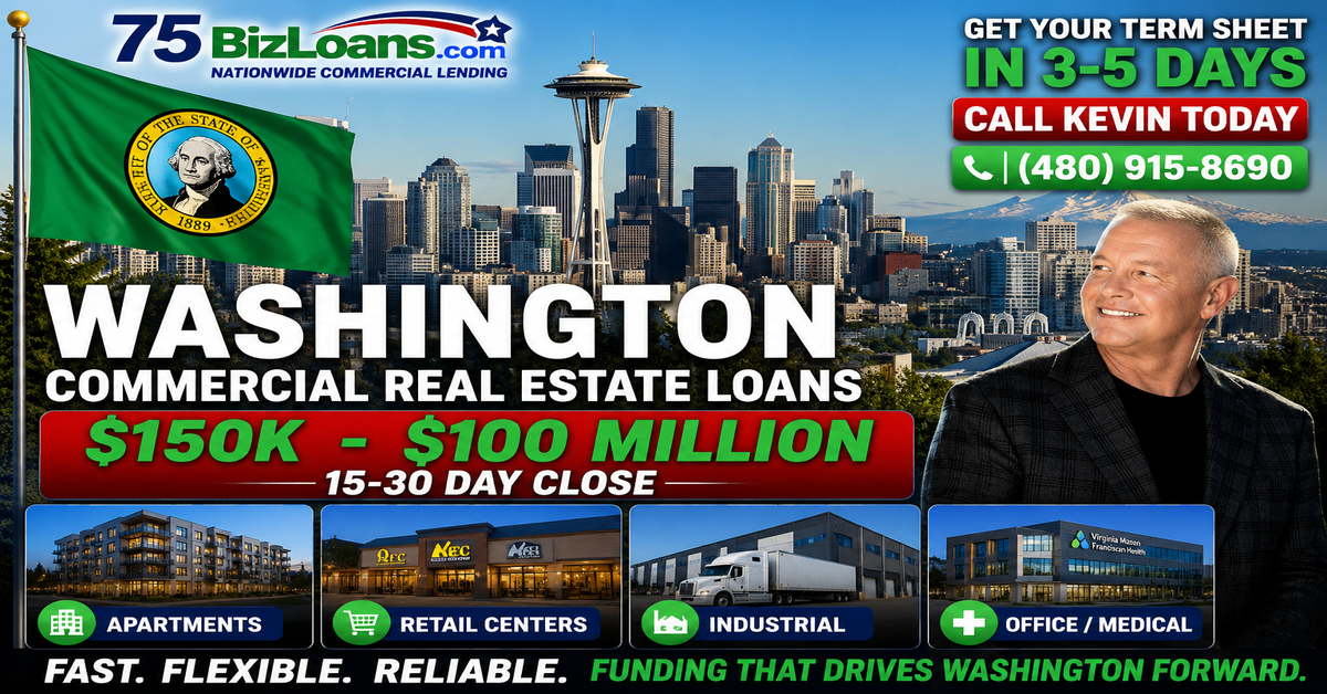 washington commercial real estate loans banner
