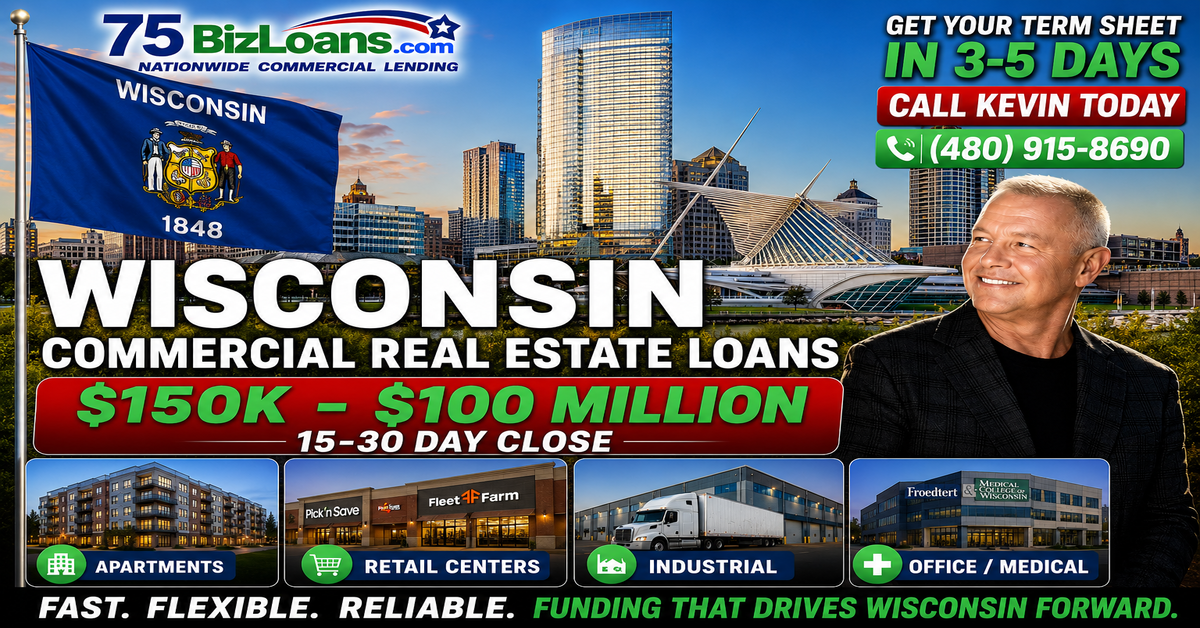 Wisconsin commercial real estate loans banner