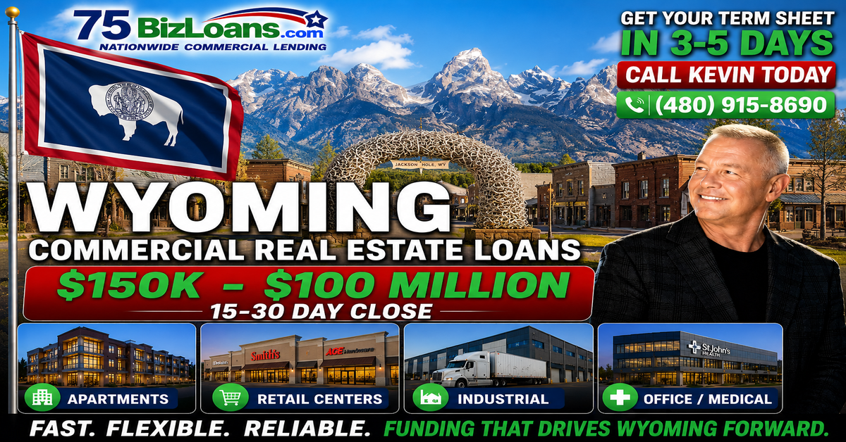 Wyoming commercial real estate loans banner